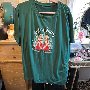SHEIN curve plus size Christmas t shirt